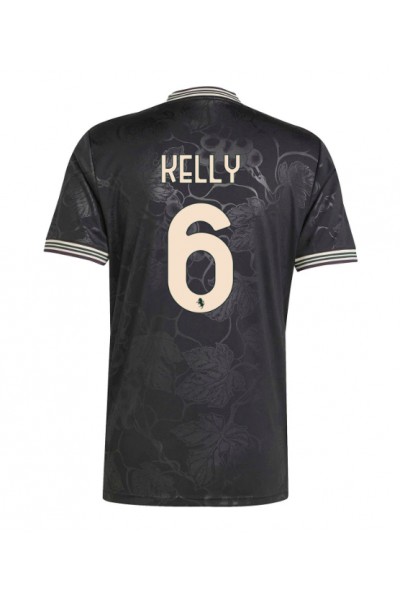 Juventus Lloyd Kelly #6 Jalkapallovaatteet Kolmaspaita 2025-26 Lyhythihainen Juventus Lloyd Kelly #6 Jalkapallovaatteet Kolmaspaita 2025-26 Lyhythihainen